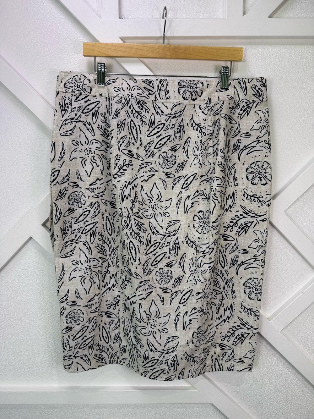 Ripskirt Hawaii Original Wrap Skirt Length 3 In Rustica Tan Floral Size XL - Picture 4 of 9